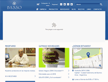 Tablet Screenshot of basso-sa.com.ar